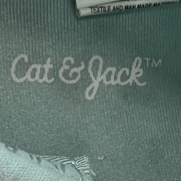 Cat & Jack Seafoam Green Slip On Sneakers Size 8 Toddler Girl’s - Picture 2 of 9